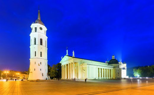 The Vilnius Cathedral. Photo: DILIFF/Wikimedia Commons