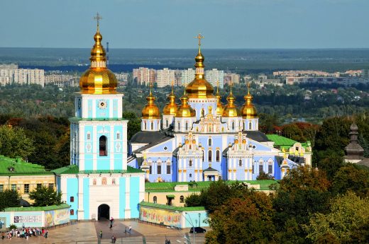 St. Michael’s Golden-Domed Monastery in Kyiv.